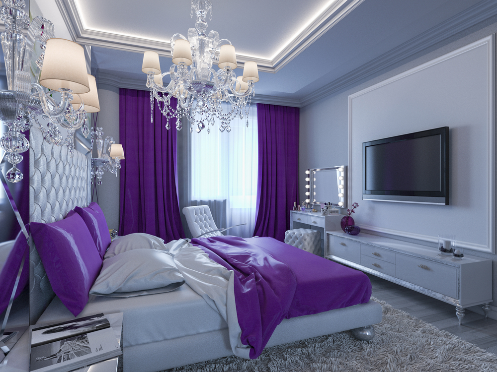 Gorgeous Purple Bedroom Ideas That You Will Love
