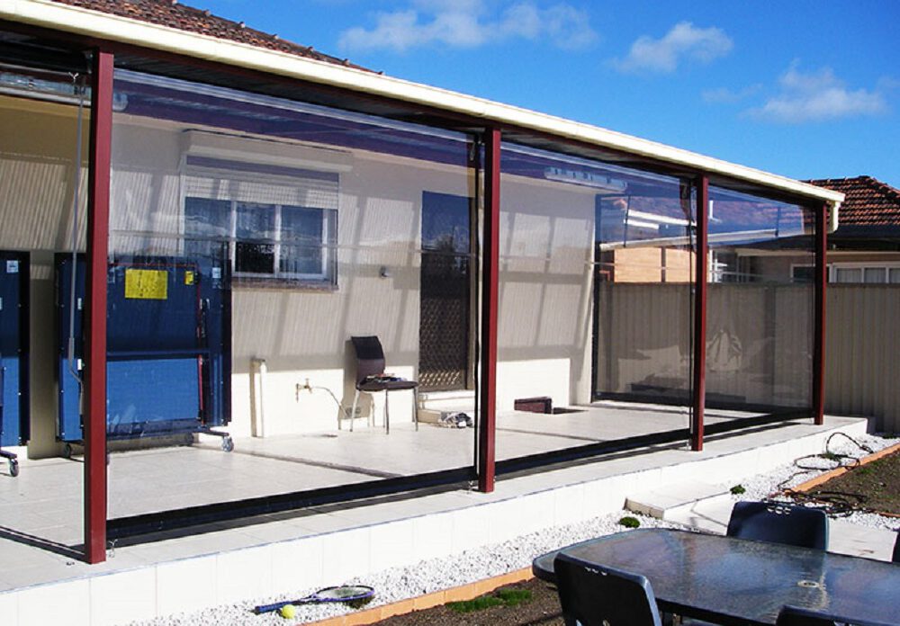 Clear PVC Blinds